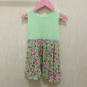 Custom bamboo twirl dress 3T peppa pig